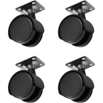 Stolová podnož Onpira Černé kolečko Ø40 s plotnou 35x35 mm [4ks]