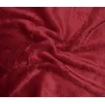 SKANTEX Prostěradlo mikroplyš 180/200 cm barva: vínová