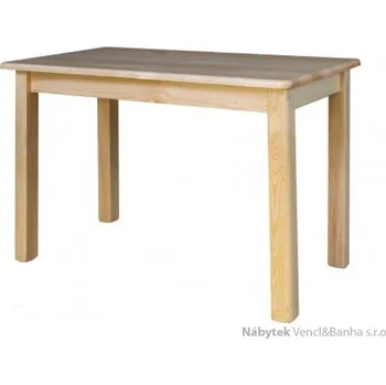 Jídelní stůl Drewmax dřevěný jídelní stůl z masivního dřeva borovice ST104 pacyg