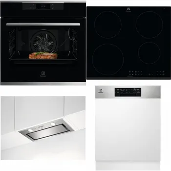 Set domácích spotřebičů ELECTROLUX KOEBP39X + ELECTROLUX LIR60430 + ELECTROLUX LFG716X + ELECTROLUX EEM48300IX