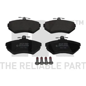 Brzdová destička Sada brzdových destiček, kotoučová brzda, , 1HM698151, 1HM698151A, 357698151E, 6N0698151A, 6N0698151B, NK, 224746