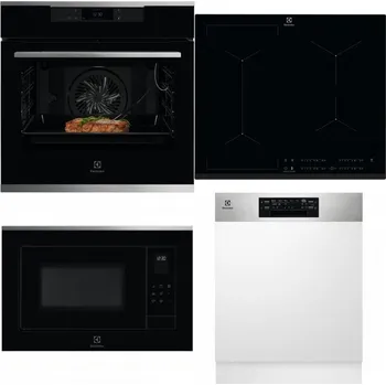 Set domácích spotřebičů ELECTROLUX KOEBP39X + ELECTROLUX EIV634 + ELECTROLUX LMS4253TMX + ELECTROLUX EEM48300IX
