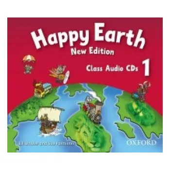 Anglický jazyk Happy Earth: 1 New Edition: Class Audio CDs – Bill Bowler (EN)