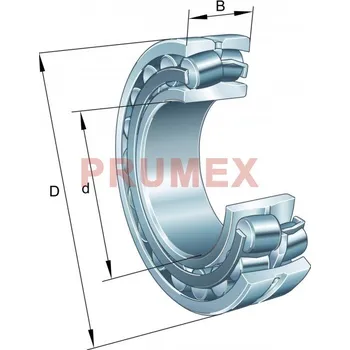 FAG 22206-E1-XL-H40 soudečkové ložisko bez mazací drážky