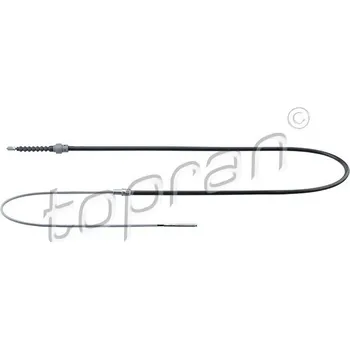 Lanko parkovací brzdy Tažné lanko, parkovací brzda, , 3A0609721C, TOPRAN, 110 163
