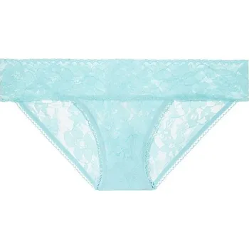 Kalhotky Victoria's Secret dámské kalhotky Floral Lace Bikini Panty S