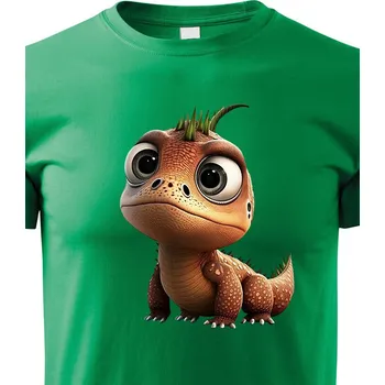 Chlapecké tričko Dětské triko Dinosaurus 2, Barva Zelená, Velikost 122 cm/6 roků, Canvas Dětské tričko Bezvatriko.cz 1791