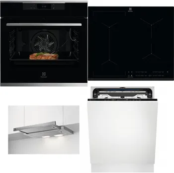 Set domácích spotřebičů ELECTROLUX KOEBP39X + ELECTROLUX EIV634 + ELECTROLUX LFP326S + ELECTROLUX EEM69410L