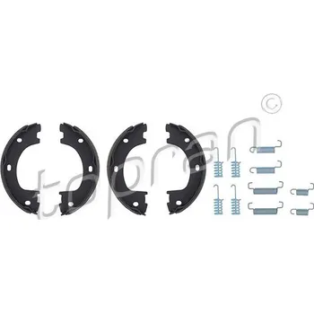 Brzdová čelist Sada brzdových čelistí, parkovací brzda, , 2E0698525A, 9064200420, A9064200420, TOPRAN, 113 013