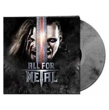 Zahraniční hudba LP All For Metal: Legends (ltd.gtf.silver/black Marbled Vinyl ) 2023