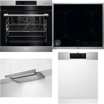 Set domácích spotřebičů AEG BSK782380M + AEG Mastery SenseBoil IAE64413XB + AEG DPE5660M + AEG FEE72706PM