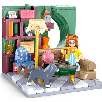 Stavebnice Sluban Sluban Girls Dream Mini Handcraft M38-B1016C Obývácí pokoj