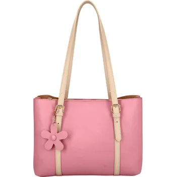 Kabelka Růžová dámská kabelka přes rameno AM0491