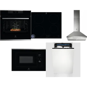 Set domácích spotřebičů ELECTROLUX KOEBP39X + ELECTROLUX LIR60433B + ELECTROLUX LFC316X + ELECTROLUX LMS2203EMX + ELECTROLUX EEM23100L