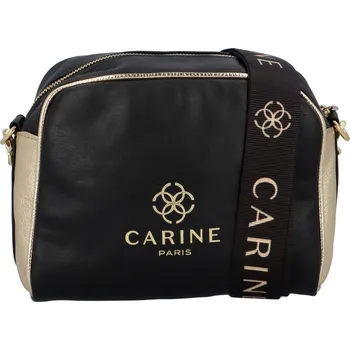 Kabelka Dámská koženková crossbody Elena, černá