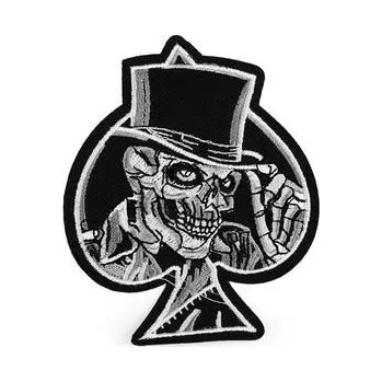 Nášivka Nášivka - Pika lebka s kloboukem