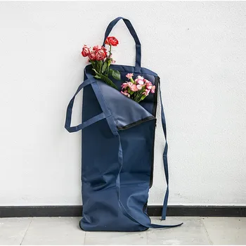 Vodotěsná dvouúčelová květinová taška - hnědá