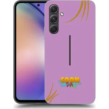 Pouzdro na mobilní telefon Picasee silikonový průhledný obal pro Samsung Galaxy A54 5G A546B - COONDA růžovka