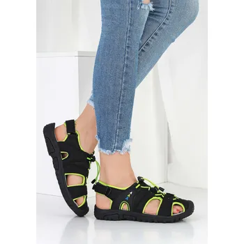 Dámské sandále SPORT Sandály - sportovní vzhled H6908-2B.GR Velikost: 38