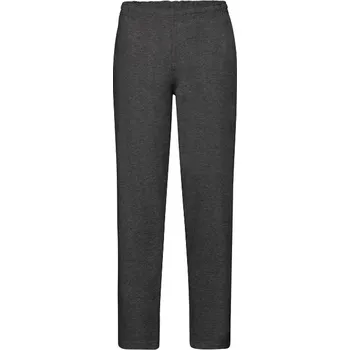 Fruit of the Loom Pánské tepláky Classic Open Hem Jog Pants Velikost: M, Barva: tmavě šedý melír