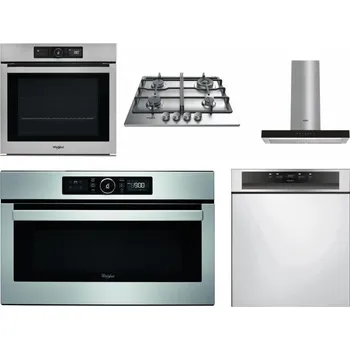 Set domácích spotřebičů WHIRLPOOL AKZ9 9480 IX + WHIRLPOOL TKRL 661 IX EU + WHIRLPOOL WHBS 62F LT K + WHIRLPOOL ABSOLUTE AMW 730 IX + WHIRLPOOL WBC 3C34 PF X