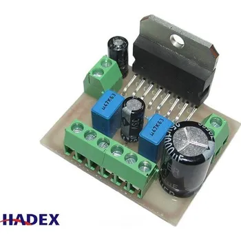 Elektronická stavebnice Zesilovač 2x25W nf stereo s TDA7375 - malé rozměry, STAVEBNICE