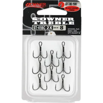 Rybářský háček Trojháček Owner ST-41BC Velikost 1/0