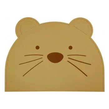 prostírání NUUROO Ester Silikonové prostírání Dusty Yellow