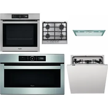 Set domácích spotřebičů WHIRLPOOL AKZ9 9480 IX + WHIRLPOOL AKR 351/IX + WHIRLPOOL AKR 650/1 IX + WHIRLPOOL ABSOLUTE AMW 730 IX + WHIRLPOOL WIC 3C33 PFE