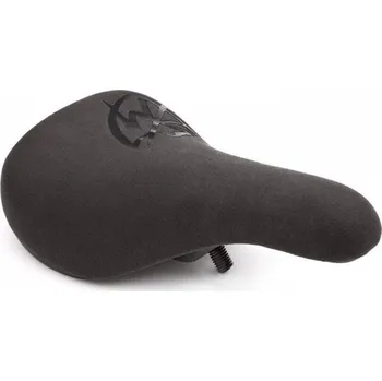 Sedlo na kolo BMX sedlo S&M Stealth MICROFIBER černá