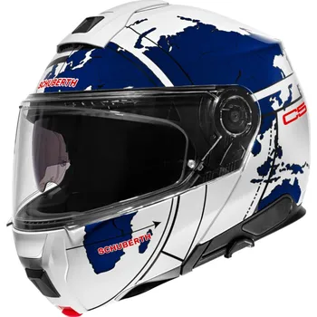 Helma na motorku SCHUBERTH přilba C5 Globe blue - L