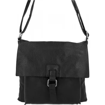 Kabelka Dámská kabelka listonoška Hernan černá T-17