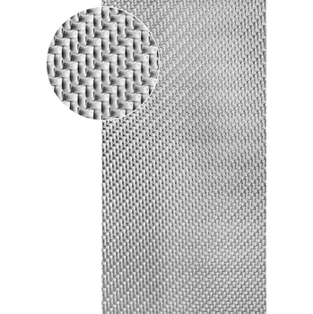 Plech Lisovaný pozinkovaný plech 2000x1000x1,2 mm, lisovaný vzor PLETENINA, 3D efekt