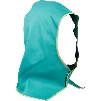 Kukla Nehořlavá kukla pro ochranu krku - zelená