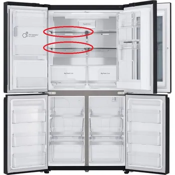 police Originální 1.,2., police z vrchu v chladničce - levá část LG AHT73233959