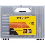 Stanley Vrtáky do betonu SDS+ - sada 12 ks
