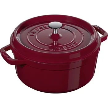 Hrnec Staub Cocotte hrnec kulatý 28 cm/6,7 l bordeaux, 40502-278