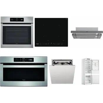Set domácích spotřebičů WHIRLPOOL ABSOLUTE AKZ9 6230 IX + WHIRLPOOL WL S7260 NE + WHIRLPOOL AKR 749/1 IX + WHIRLPOOL ABSOLUTE AMW 730 IX + WHIRLPOOL WIC 3C33 PFE + WHIRLPOOL WHC18 T311