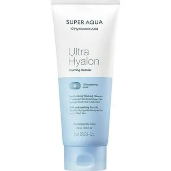 Odličovač Missha Super Aqua Ultra Hyalon Cleansing Foam 200ml + dárek