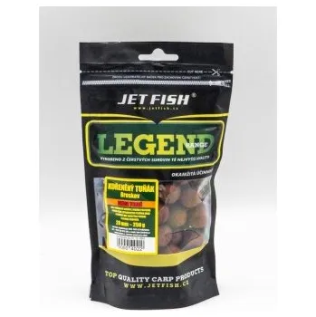 Boilies Jetfish Jet Fish Extra tvrdé boilie Legend Range - Kořeněný Tuňák/Broskev - 250g Velikost: 30 mm