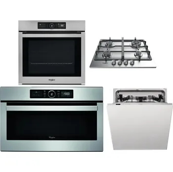 Set domácích spotřebičů WHIRLPOOL AKZ9 9480 IX + WHIRLPOOL TKRL 661 IX EU + WHIRLPOOL ABSOLUTE AMW 730 IX + WHIRLPOOL WIC 3C33 PFE