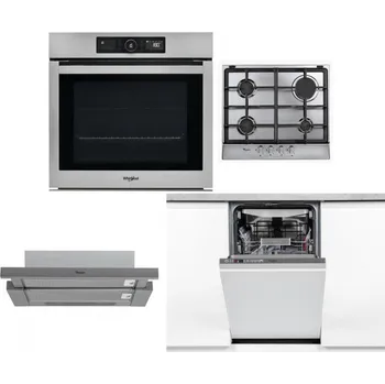 Set domácích spotřebičů WHIRLPOOL AKZ9 9480 IX + WHIRLPOOL AKR 351/IX + WHIRLPOOL AKR 749/1 IX + WHIRLPOOL WSIO 3O34 PFE X