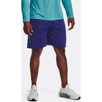 Pánské kraťasy Pánské sportovní kraťasy Under Armour UA TECH GRAPHIC SHORT-BLU - modré Velikost: XL