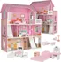 Domeček pro panenku Lulilo Trikito dřevěný domeček pro panenky 70 x 59 x 22,5 cm růžový