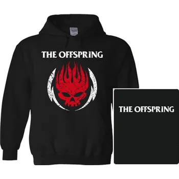 Pánská mikina mikina s kapucí The Offspring - red logo