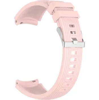 Řemínek na hodinky BSTRAP | BStrap Silicone Davis reminek na Huawei Watch GT/GT2 46mm, sand pink (SSG008C1003)