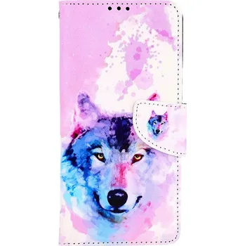 Pouzdro na mobilní telefon Pouzdro Honor X8 knížkové Polární vlk (kryt neboli obal na Honor X8)