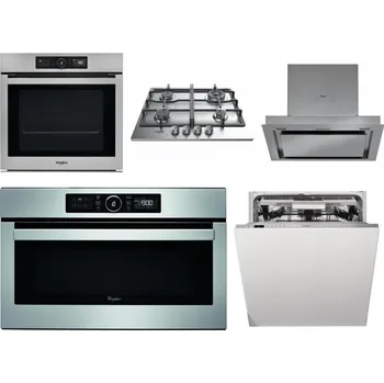 Set domácích spotřebičů WHIRLPOOL AKZ9 9480 IX + WHIRLPOOL TKRL 661 IX EU + WHIRLPOOL AKR 860 IX + WHIRLPOOL ABSOLUTE AMW 730 IX + WHIRLPOOL WIO 3T133 PLE