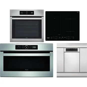 Set domácích spotřebičů WHIRLPOOL ABSOLUTE AKZ9 6230 IX + WHIRLPOOL WL B8160 NE + WHIRLPOOL ABSOLUTE AMW 730 IX + WHIRLPOOL WSBO 3O34 PF X