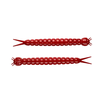 Umělá nástraha Libra Lures SLIGHT WORM - Krill 38mm/15ks Barva: Red 021